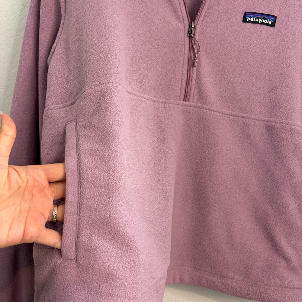 Patagonia Better Sweater 1/4 Zip Fleece Pullover - Nickel Grey - Size M - Picture 2 of 7